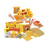 【金發財金紙】過年兩岸三地簡單豪華套組-神明+祖先+地基主(金紙), , large