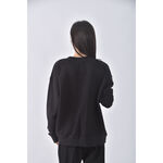 (XL) gu棉質簡約黑色長袖上衣二手衣, , large