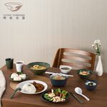 【哩皿食器】台灣製  CPET 潔晶杯三入組｜春茶綠,暮夜藍,恬靜白, , large