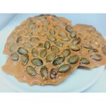 南瓜瓦片 南瓜脆片 低糖  手工餅乾美食 伴手禮 休閒零食 台灣零食 台灣伴手禮 年貨 【周周生活】, , large