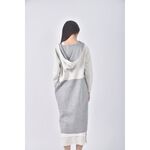 (M) moma質感羊毛跳色灰色外套二手衣, , large