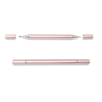 (2-Pack)[DP32 Rose Gold]Dual-Head Universal Touch & Writing Fine Capacitive Stylus Pen, 玫瑰金, large