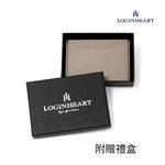 [LOGINHEART]全防護屏蔽感應卡夾 木質冷灰 可客製 5卡層皆受屏蔽 防盜刷 防消磁 台灣製造獨家精品, , large