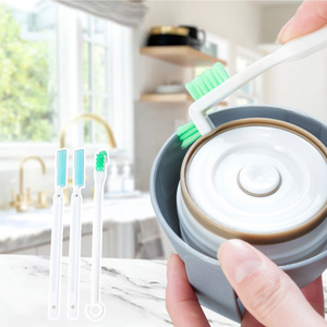 Thermos bottle brush three-piece set