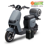 【向銓】JiLong 微型電動二輪車/電動自行車PEG-070/可愛馬 CHT-038 (16Ah鋰電池版/電動自行車)(迷濛灰), , large