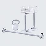 BYZOOM Fitness 11.3公斤(25磅)可調式重訓器材套組 速調啞鈴 壺鈴 槓鈴桿 啞鈴架 免運原廠一年保固, , large