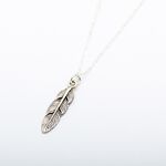 【Angel & Me】印地安羽毛 Feather s925 純銀項鍊 生日 週年 畢業 情人節 聖誕節 禮物, , large
