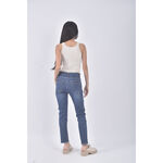 (F) band market丹寧牛仔質感藍色長褲二手衣, , large