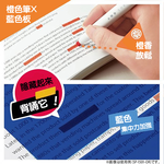 【龍品文創】日本SONIC SP-1501 記憶訓練四件組-B藍筆+紅板, , large