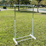 Taiwan-Made Mobile Clothes Rack Single Rod Garment Rack with Wheels Lightweight Easy Storage Indoor Drying Rack, , large