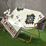 Bohemian Knit Blanket 130x180cm, , large