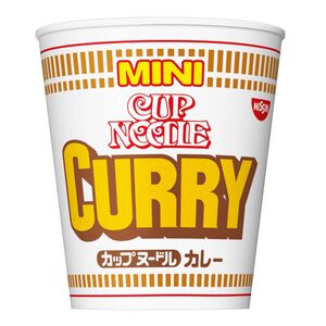 Nissin mini cup noodle curry