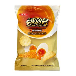 華元波的多洋芋片-鹹蛋黃風味59.5g