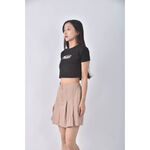 (S) 高腰棕色短裙二手衣, , large