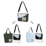 Eco-friendly Crossbody bag & tote bag Two-in-one, Reversible yoyo bag (Forest), , large