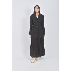 (S) kookai西裝質感黑色外套二手衣