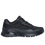 Kixpress-Skechers Uno Flex 女 運動休閒鞋 增高 舒適 穿搭 黑 [177794BBK], , large
