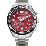 CITIZEN 星辰 東京紅限量版 GPS衛星對時 鈦金屬潛水手錶 CC5005-68Z 【附贈橡膠錶帶】, , large