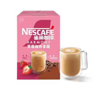 NESCAFE 3in1 Strawberry Latte 18g x6,  NESCAFE 3in1 Strawberry Latte 18g x6