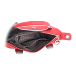 LONGCHAMP LE PLIAGE XTRA 撞色背帶牛皮迷你二用折疊包/紅色, , large