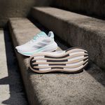 Adidas Response Super 女 慢跑鞋 運動鞋 透氣 緩震 白 水藍 [JI4639], , large