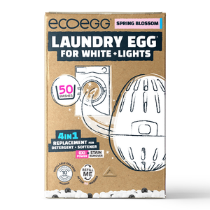 英國ECOEGG-環保低敏淺色衣物潔衣蛋(50次/粉紅春天花蕾)