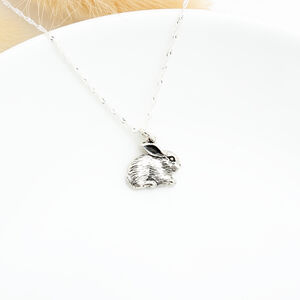 【Angel & Me】愛麗絲 兔兔 Rabbit s925 純銀 項鍊 生日 情人節 禮物