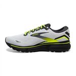 Brooks Ghost 15 男 慢跑鞋 運動 路跑 避震緩衝象限 夜光限定款 白 螢黃 [1103931D125], , large