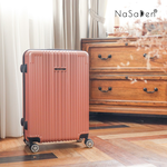 NaSaDen [Crystal Pink]29" Checked Zipper Luggage, , large