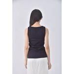 (S) earth music ecology質感棉質純棉藍色上衣二手衣, , large