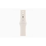 Apple Watch SE GPS MXEF3TA/A 40mm 星光鋁/星光運動錶帶-S/M _ 台灣公司貨 + 專用 (保貼+保蓋), , large