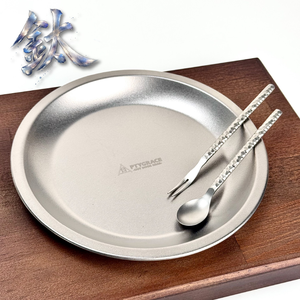PTYGRACE｜18.5cm 純鈦餐盤 ｜日本燕三條製造｜PY-SL18｜