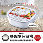 Square bowl-shaped food storage container, , large