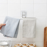 【G+居家】4組不鏽鋼無痕廚衛紙巾架(廚房壁掛架/捲筒紙巾架/捲筒衛生紙架/吸油紙巾架/毛巾掛架抹布掛架), , large