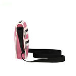 LeSportsac 3-Zip Crossbody 三層拉鍊斜背包 手機包 送禮-桃紅色, , large