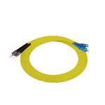 昌運監視器 DJS-ST-SC-2S-03 ST-SC 3M 雙芯單模光纖跳線, , large