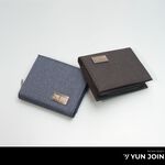 【YUN JOIN 】WOVEN 日系織面拉鍊短夾 零錢包後側設計 防潑水 七夕 情人節 禮物 短夾 卡夾, , large