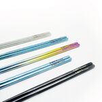 【純鈦冰晶長筷】鈦筷 環保筷 鈦筷子 餐具 鈦餐具 攜帶餐具 環保餐具 露營餐具 冰晶 方筷 長筷子 便攜餐具, , large