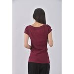 (S) aeropostale印花紅色短袖上衣二手衣, , large