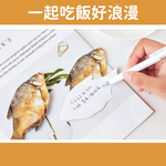 別吃下去【逼真肉品便利貼】牛排 鹹魚 生活趣味 療癒小物 記事 便條紙 可黏貼 筆記 上課 備忘錄 上班族 辦公室 記錄, , large