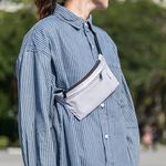 【YUN JOIN】RFID 防盜刷貼身旅行包-藍色   旅遊腰包 運動腰包 胸包 隱形包 防盜 防竊 護照包, , large