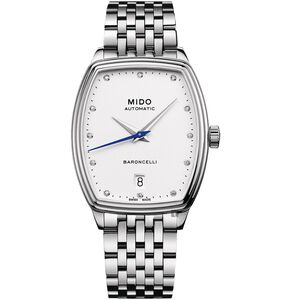 MIDO 美度 Baroncelli 永恆系列真鑽酒桶型女錶  M0413071101600
