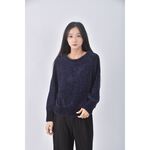 (S) 【國泰航空永續合作】h m質感藍色長袖上衣二手衣, , large