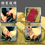 金德恩 GS MALL 一入 自行車行動電源手機架 矽膠手機架 6吋手機架 自行車手機架 行動電源架 手機架 矽膠架 自行車手機, , large