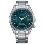 CITIZEN 星辰 光動能電波萬年曆手錶 CB0270-87L, , large