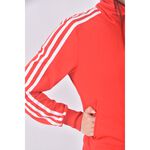 (S) adidas運動質感高領紅色外套二手衣, , large