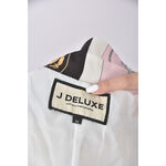 (M) j deluxe西裝墊肩印花粉色外套二手衣, , large