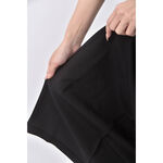 (M) 排扣黑色長裙二手衣, , large