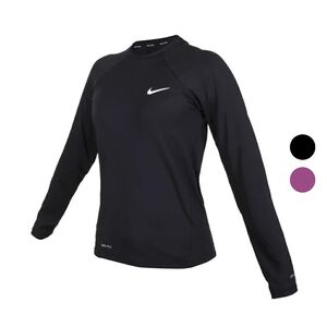 [秉宸] NIKE 長袖 女 防曬衣 ESSENTIAL 成人女性長袖防曬衣 NESSA386 24FWO