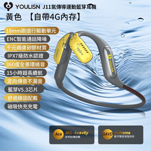 【YOULISN】J11 Air Conduction Waterproof Sports Bluetooth Headphones